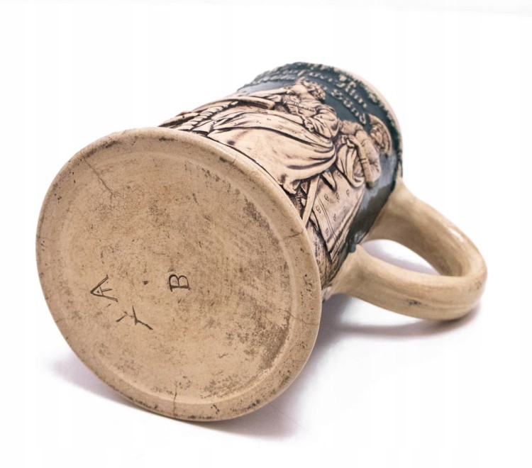 STARY CERAMICZNY NIEMIECKI KUFEL