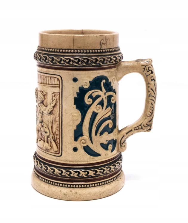STARY CERAMICZNY NIEMIECKI KUFEL