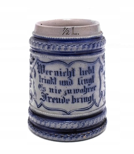 STARY CERAMICZNY NIEMIECKI KUFEL