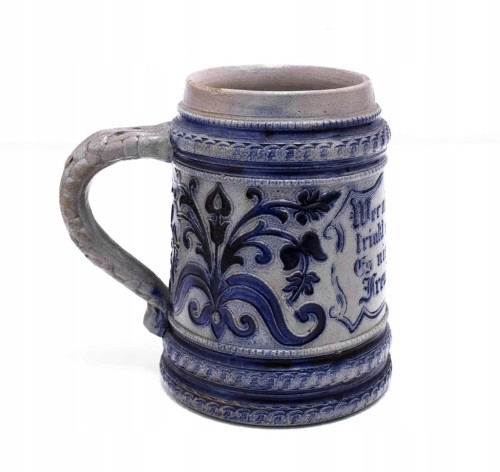 STARY CERAMICZNY NIEMIECKI KUFEL
