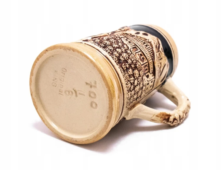 STARY CERAMICZNY KUFEL MONDSEE AUSTRIA