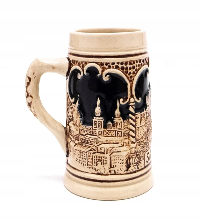 STARY CERAMICZNY NIEMIECKI KUFEL SALZBURG