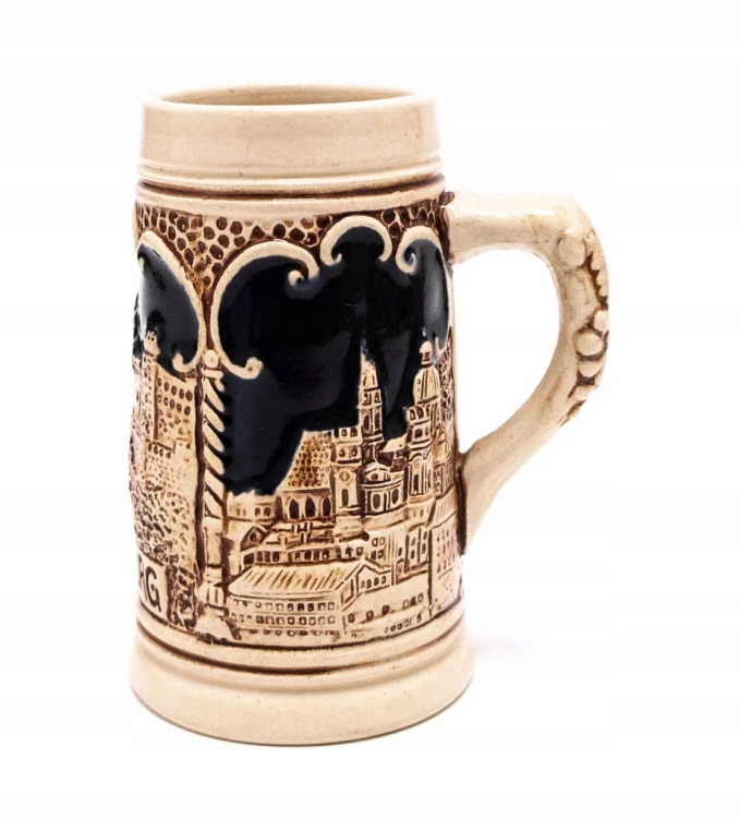 STARY CERAMICZNY NIEMIECKI KUFEL SALZBURG
