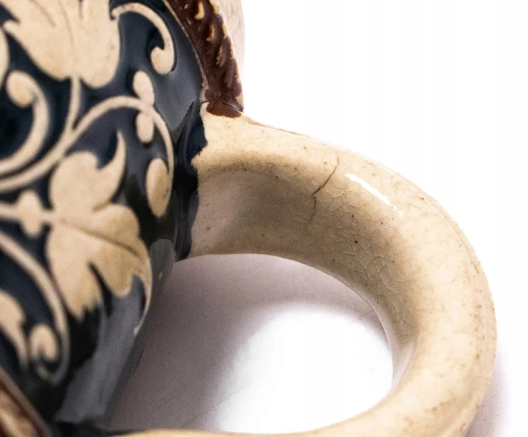 STARY CERAMICZNY NIEMIECKI KUFEL
