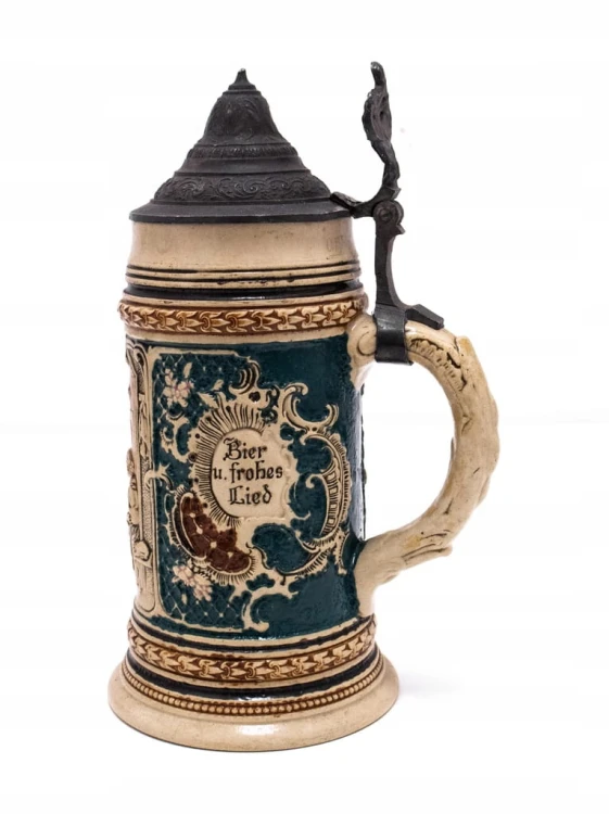 STARY CERAMICZNY NIEMIECKI KUFEL