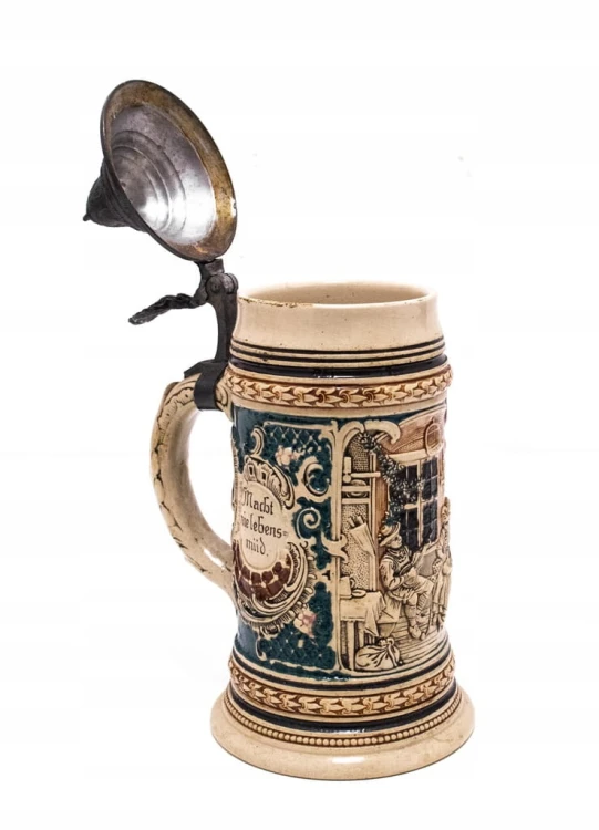 STARY CERAMICZNY NIEMIECKI KUFEL