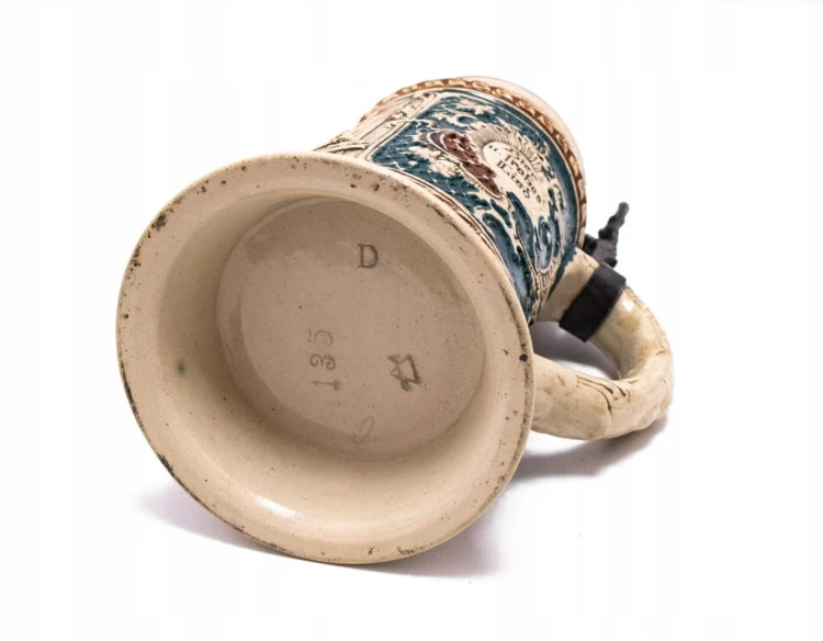 STARY CERAMICZNY NIEMIECKI KUFEL