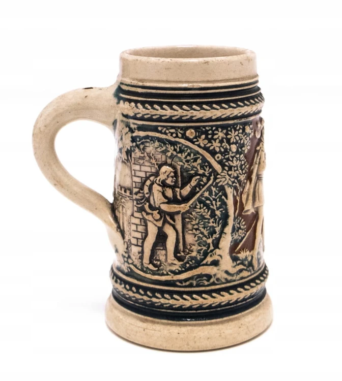 STARY CERAMICZNY NIEMIECKI KUFEL
