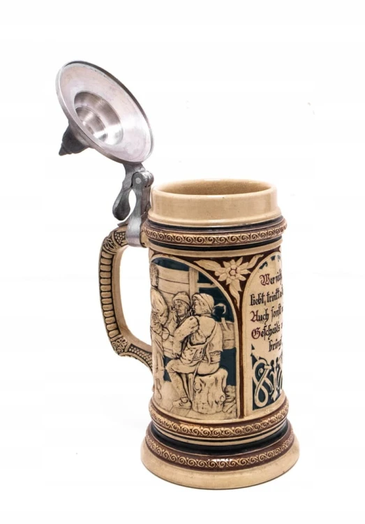 STARY CERAMICZNY NIEMIECKI KUFEL