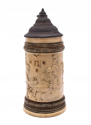 STARY CERAMICZNY NIEMIECKI KUFEL