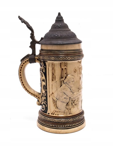 STARY CERAMICZNY NIEMIECKI KUFEL
