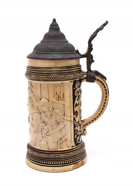 STARY CERAMICZNY NIEMIECKI KUFEL