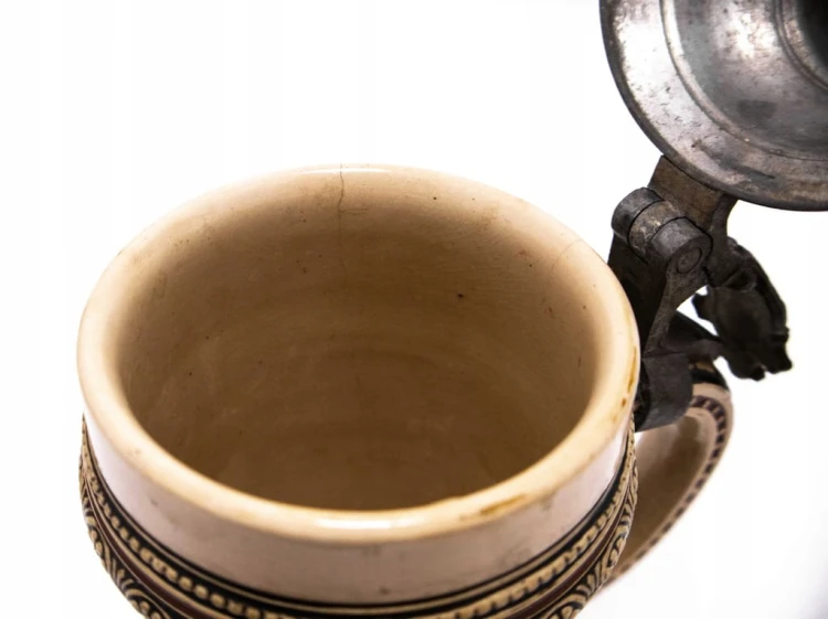 STARY CERAMICZNY NIEMIECKI KUFEL
