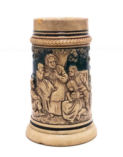 STARY CERAMICZNY NIEMIECKI KUFEL