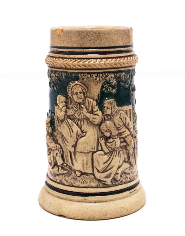 STARY CERAMICZNY NIEMIECKI KUFEL