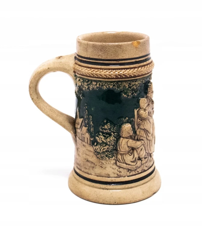 STARY CERAMICZNY NIEMIECKI KUFEL