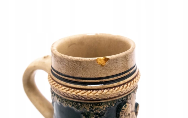 STARY CERAMICZNY NIEMIECKI KUFEL