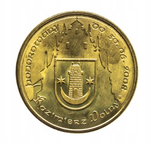 Żeton, 4 KAZIMIERZE 2008 - KAZIMIERZ DOLNY.