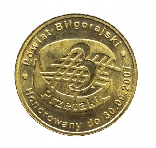 Żeton, 3 PRZETAKI - BIŁGORAJ – 2007