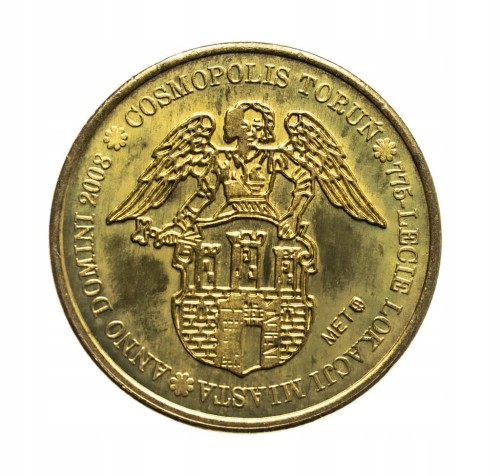 Żeton, 3 DENARY TORUŃSKIE - TORUŃ - 2008