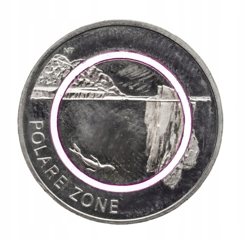 Niemcy 5 euro, 2021, Strefa podbiegunowa.