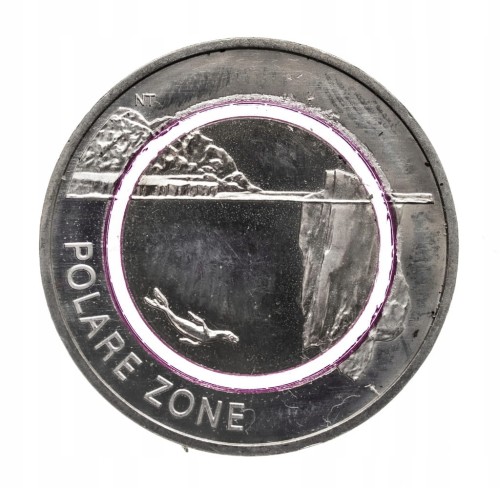 Niemcy 5 euro, 2021, Strefa podbiegunowa.
