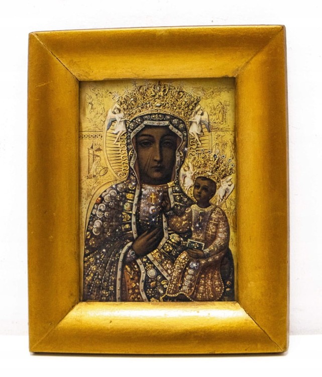 STARY OBRAZEK (DRUK) MATKA BOSKA CZĘSTOCHOWSKA