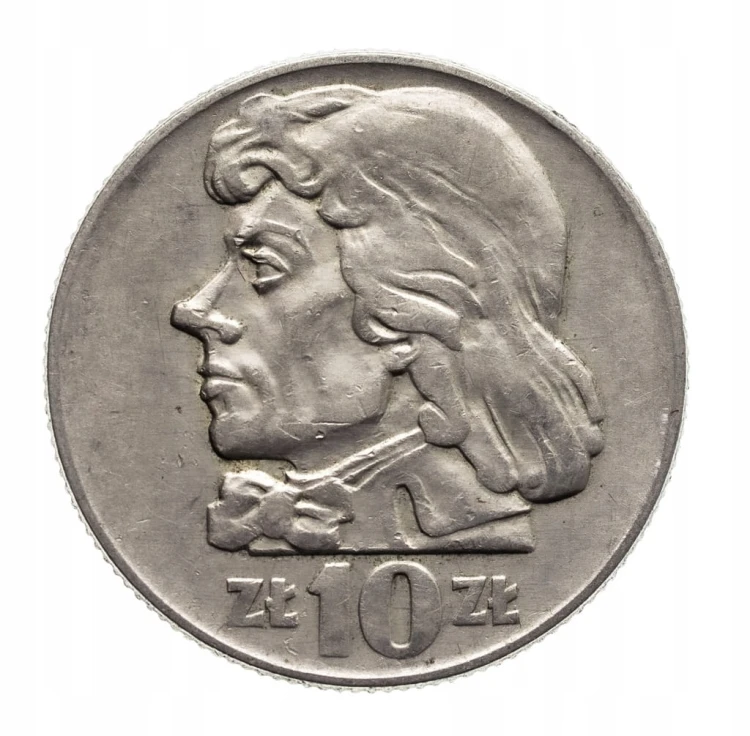 Polska, PRL (1944-1989), 10 złotych 1960, Kościuszko