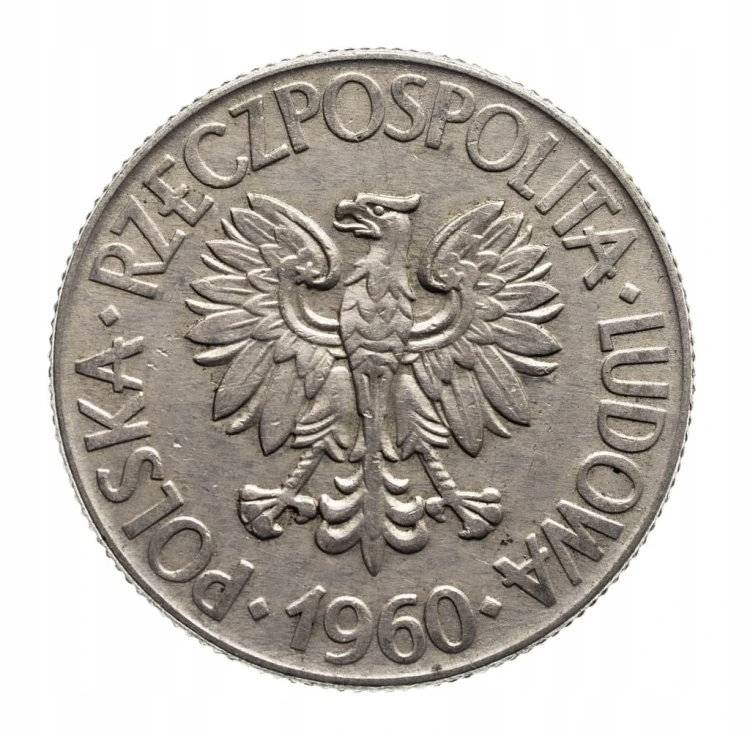 Polska, PRL (1944-1989), 10 złotych 1960, Kościuszko