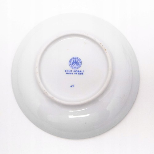 STARY PORCELANOWY TALERZYK BOŻE NARODZENIE, FREIBERG NIEMCY