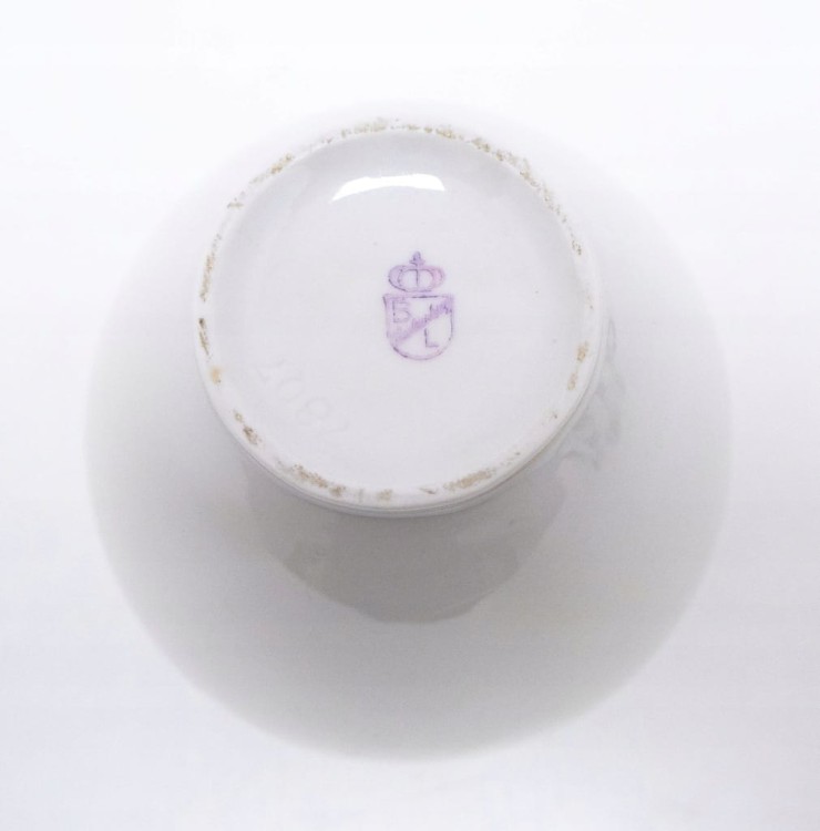 STARY PORCELANOWY WAZON FRANKFURT NAD ODRĄ / SŁUBICE