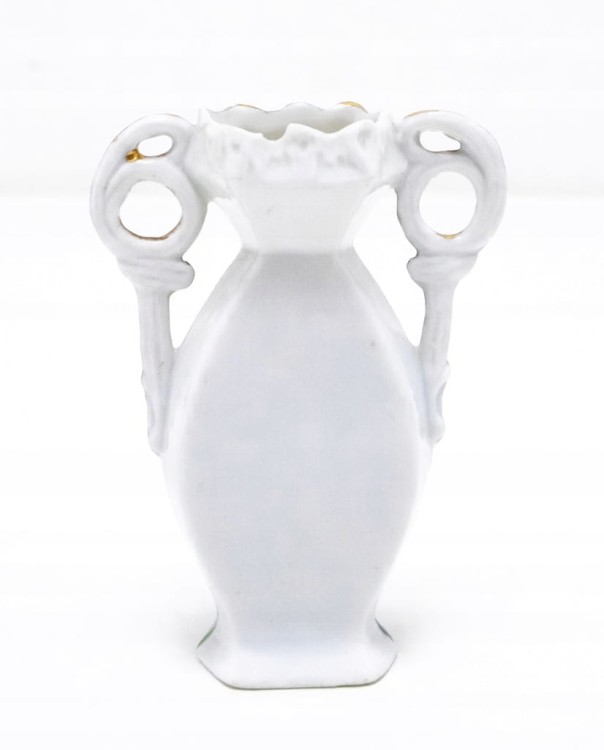 STARY PORCELANOWY WAZONIK KATEDRA MAGDEBURG