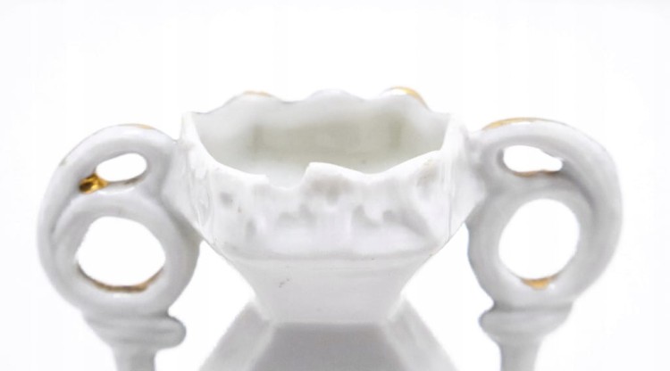 STARY PORCELANOWY WAZONIK KATEDRA MAGDEBURG