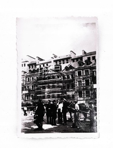 STARA FOTOGRAFIA - ODBUDOWA MIASTA PO WOJNIE, WARSZAWA