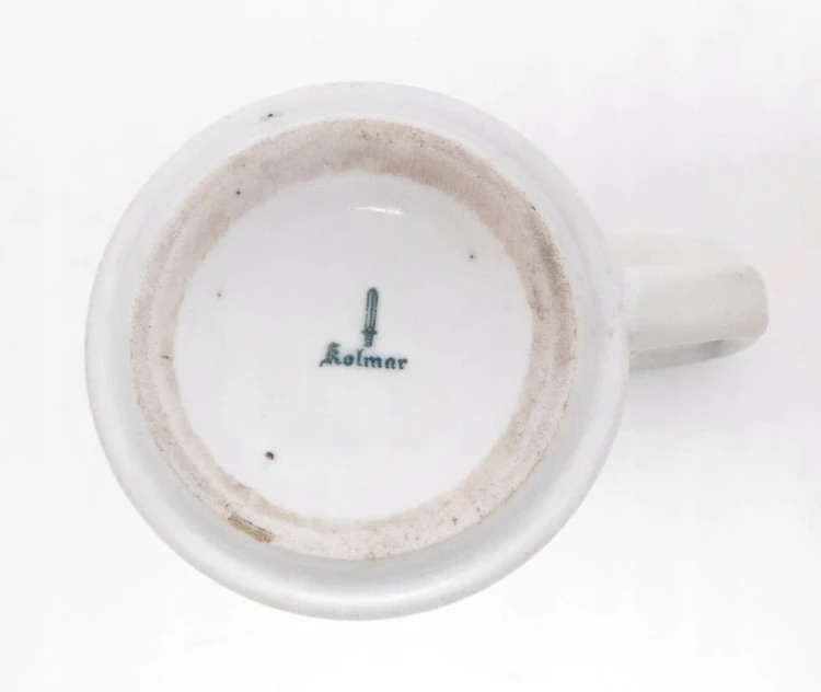STARA PORCELANOWA FILIŻANKA KOLMAR CHODZIEŻ