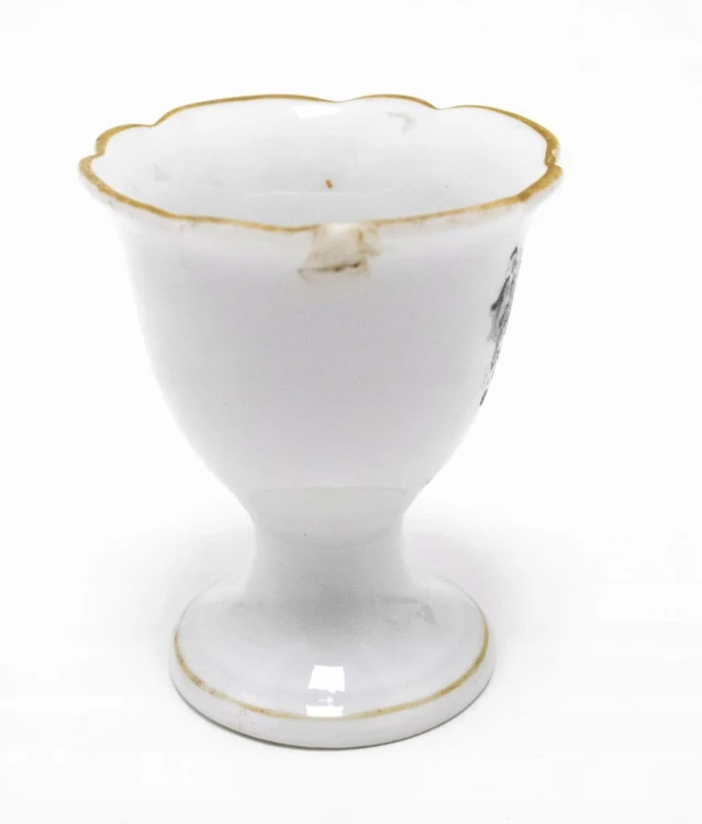 STARY PORCELANOWY KIELISZEK DO JAJKA THORN TORUŃ