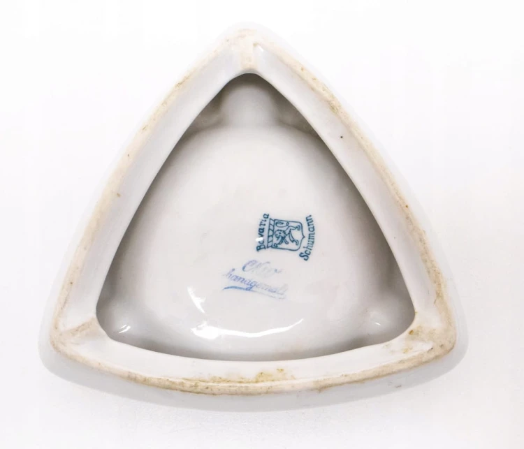 STARA PORCELANOWA POPIELNICZKA OSTSEEBAD DIEVENOW, DZIWNÓW