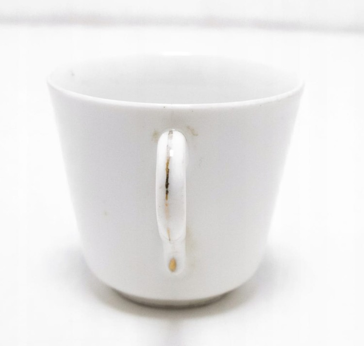 STARA PORCELANOWA FILIŻANKA HAFFEN COLBERG, PORT KOŁOBRZEG