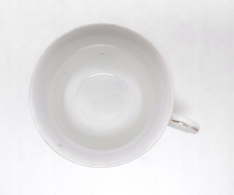 STARA PORCELANOWA FILIŻANKA HAFFEN COLBERG, PORT KOŁOBRZEG
