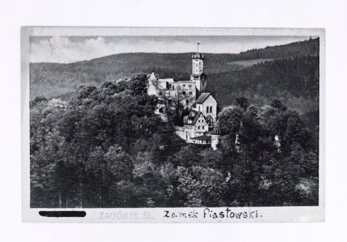 ZAGÓRZE ŚLĄSKIE - ZAMEK PIASTOWSKI l. 30/40