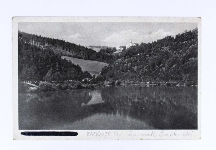 ZAGÓRZE ŚLĄSKIE - ZAMEK PIASTOWSKI l. 30/40