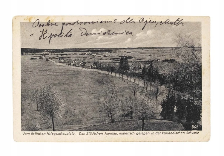 STARA POCZTÓWKA SZWAJCARIA - PUŁK WOJSKOWY, FOT. KRÓLEWIEC, INOWROCŁAW 1916
