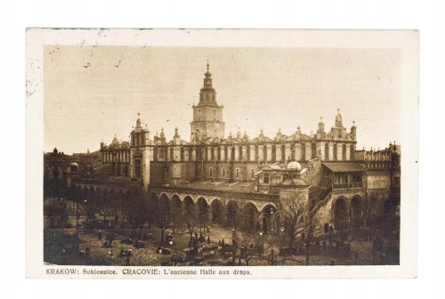 KRAKÓW - SUKIENNICE 1928