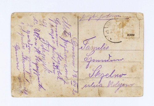 GNIEZNO - DWORZEC, LANDRATURA, PARK, UL. FRYDERYKOWSKA I WILHELMOWSKA 1920