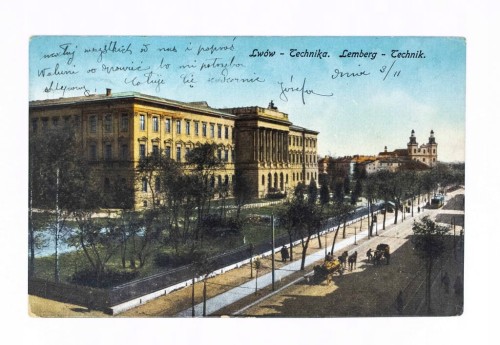 LWÓW - POLITECHNIKA LWOWSKA, PRZEMYŚL 1913