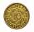 Niemcy, Republika Weimarska (1918-1933), 10 Reichspfennig 1924 G, Karlsruhe