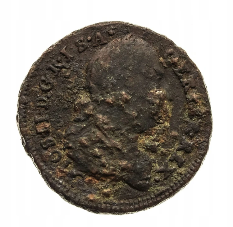 Austria, Józef II, 1/2 krajcara 1775 S, Smolnik