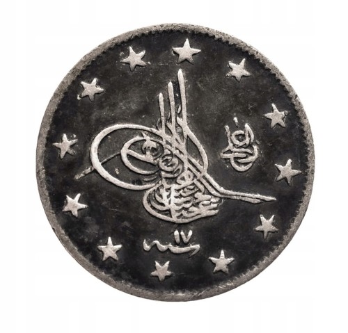 Turcja, Abdul Hamid II, 2 kurusz 1876 rok.