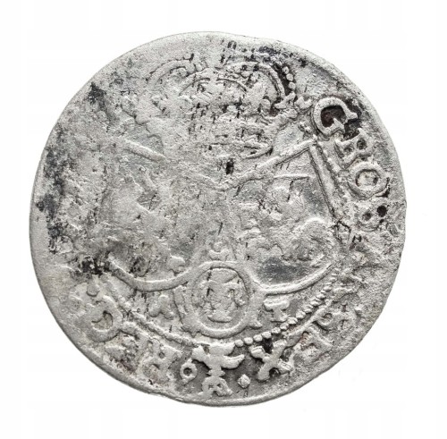 Polska, Jan II Kazimierz, szóstak 1667 AT, Kraków