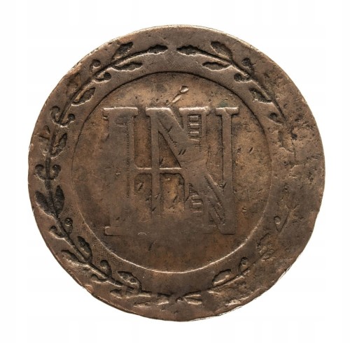 Niemcy, Westfalen, Hieronymus Napoleon, 5 Centymów 1810 rok.